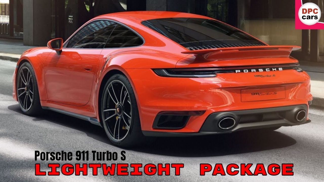 2021 Porsche 911 Turbo S with Lightweight Package