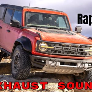 2022 Ford Bronco Raptor Off-Roading and Exhaust Sound