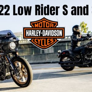 2022 Harley Davidson Low Rider S and ST Revealed