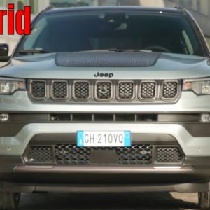 2022 New Jeep Compass eHybrid Revealed in Europe