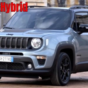2022 New Jeep Renegade e-Hybrid Revealed in Europe