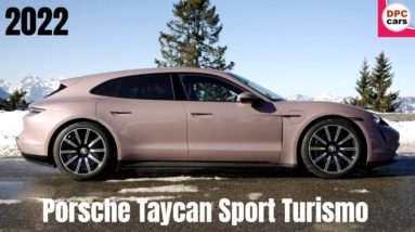 2022 Porsche Taycan Sport Turismo in Frozen Berry Metallic