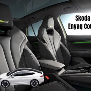 2022 Skoda Enyaq Coupe RS iV Interior