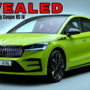 2022 Skoda Enyaq Coupe RS iV Revealed