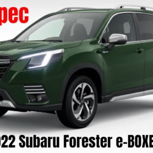 2022 Subaru Forester e-BOXER Euro Spec