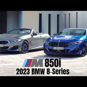 2023 BMW 8 Series Featuring M850i Coupe, Gran Coupe, and Convertible