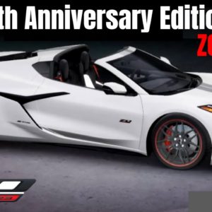 2023 Chevy Corvette 70th Stingray and Z06 Anniversary Edition