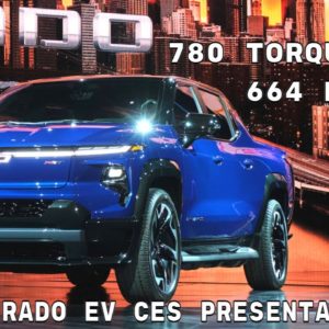 2024 Chevrolet Silverado EV Electric Truck Full CES Presentation