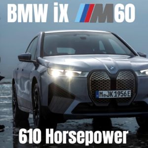 610hp 2023 BMW iX M60 Electric SUV Debut for CES 2022
