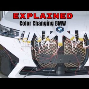 Color Changing BMW iX Flow featuring E Ink Explained