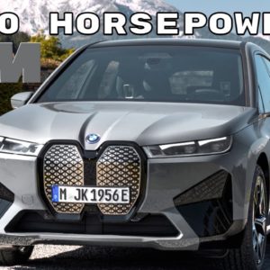 Electric BMW iX M60 with 610 Horsepower