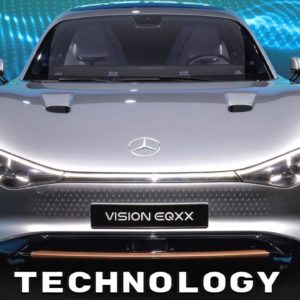Electric Luxury Mercedes Vision EQXX Technology