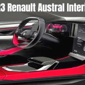 New 2023 Renault Austral Interior Preview