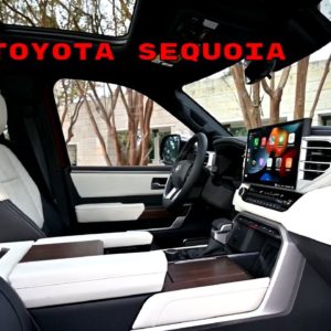 New 2023 Toyota Sequoia Interior Explained