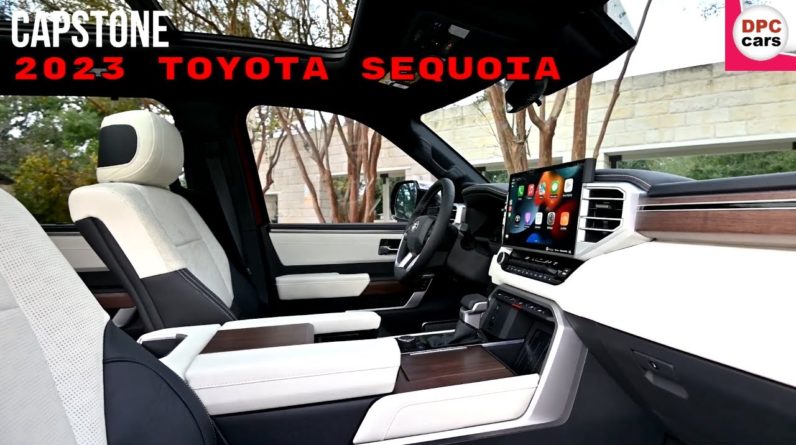 New 2023 Toyota Sequoia Interior Explained
