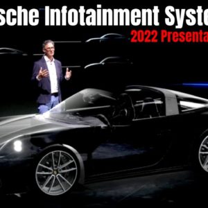 Porsche infotainment System 2022 Presentation