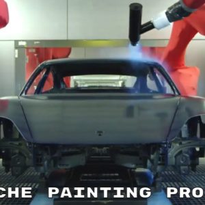 Porsche Painting Process in Germany