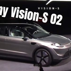 Sony Vision-S 02 SUV Concept Electric Car