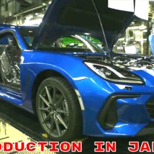 Subaru BRZ and Toyota GR86 Production in Japan