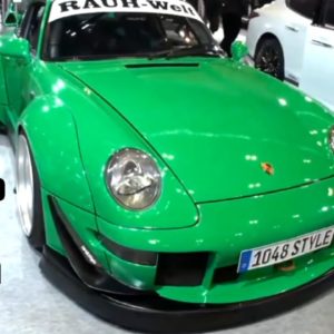 Tuned Porsche Cars at Tokyo Auto Salon 2022