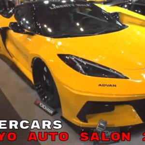 Tuned Supercars at Tokyo Auto Salon 2022