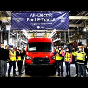 2022 Ford E Transit Production at Kansas City Assembly Plant