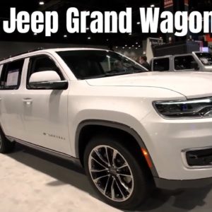 2022 Jeep Grand Wagoneer at Chicago Auto Show