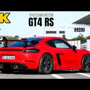 2022 Porsche 718 Cayman GT4 RS in Guards Red