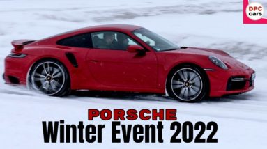 2022 Porsche 911 GTS and Turbo S at Winter Event 2022