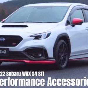 2022 Subaru WRX S4 STI Performance Accessories