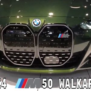 BMW i4 M50 EV Walkaround at Chicago Auto Show 2022