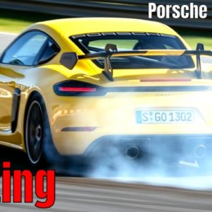Drifting a Porsche 718 Cayman GT4 RS