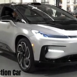 Faraday Future 1st Production Intent FF 91 Luxury Car Completion