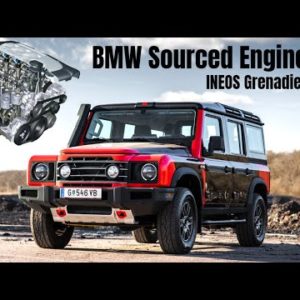 INEOS Grenadier BMW Sourced Engine & Transmission