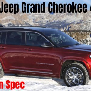 New 2022 Jeep Grand Cherokee 4xe European Spec