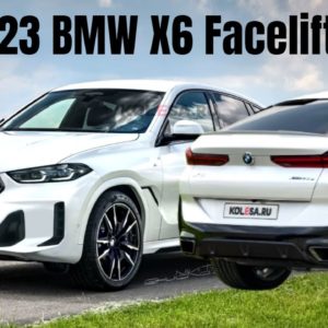 New 2023 BMW X6 Facelift