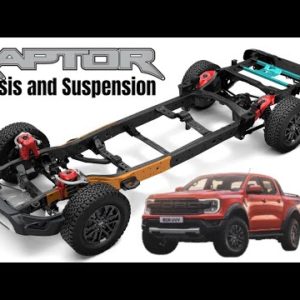New 2023 Ford Ranger Raptor Chassis and Suspension Explained