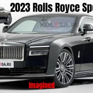 New 2023 Rolls Royce Spectre Imagined
