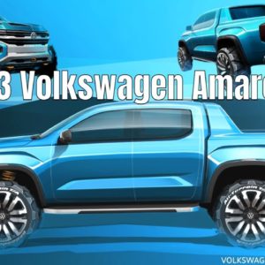 New Generation 2023 Volkswagen Amarok Pickup Truck Teased