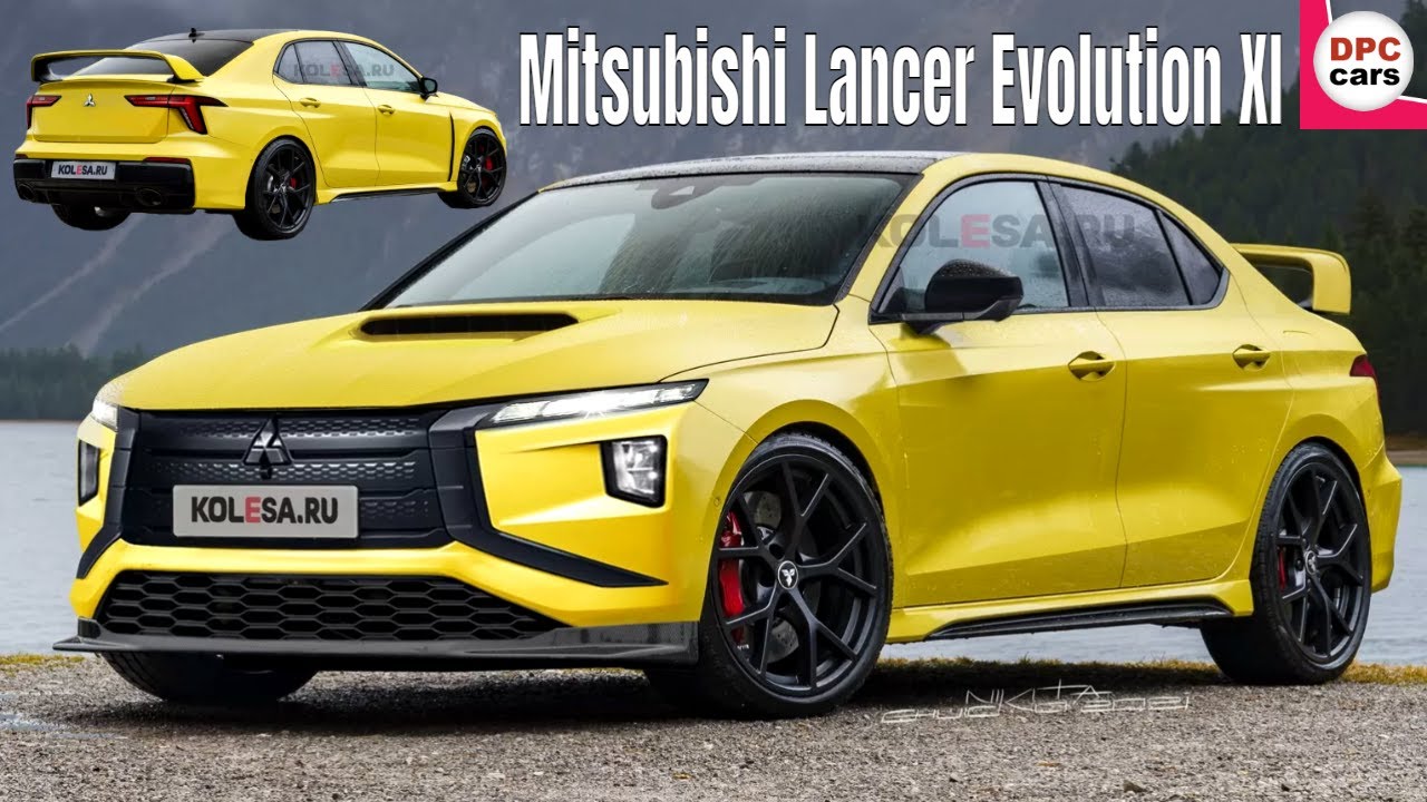 New Mitsubishi Lancer Evolution XI Rendered