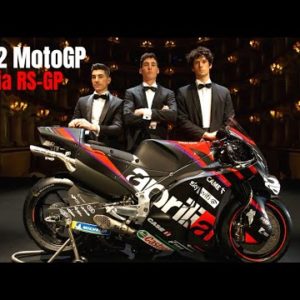 The 2022 Aprilia RS GP MotoGP Race Bike Revealed