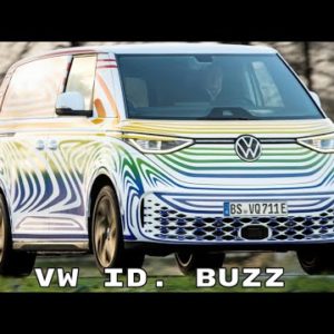 VW ID.  Buzz Electric Volkswagen Van Will Be Revealed On March 9th 2022