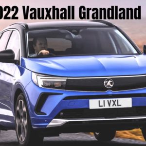 2022 Vauxhall Grandland Ultimate Petrol Manual in Cobalt Blue