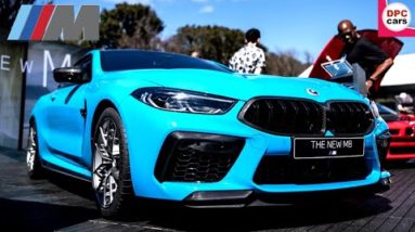 2023 BMW 8 series M8 and M850i stand at Amelia 2022