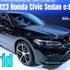 2023 Honda Civic Sedan eHEV Hybrid Revealed in Thailand