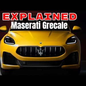 2023 Maserati Grecale SUV Engines and Specs Explained