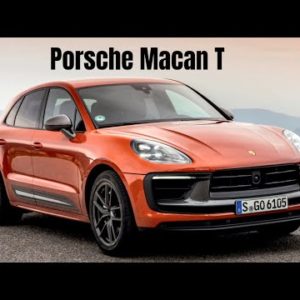 2023 Porsche Macan T in Papaya
