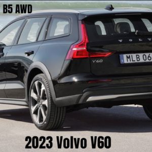 2023 Volvo V60 Cross Country B5 AWD in Onyx Black