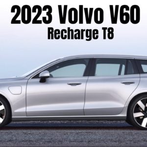 2023 Volvo V60 Recharge T8 in Silver Dawn