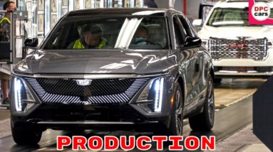 All Electric 2023 Cadillac LYRIQ EV SUV Production in Tennessee